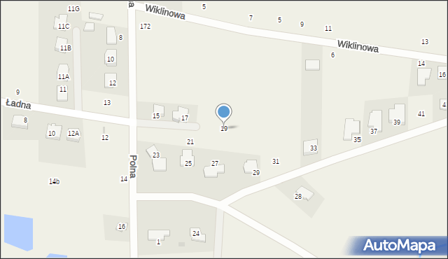 Stare Kupiski, Ładna, 19, mapa Stare Kupiski