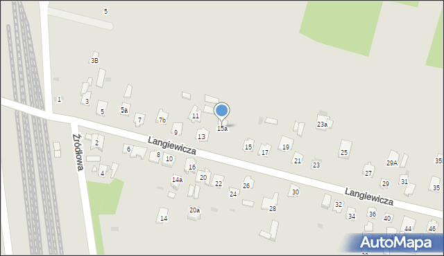 Suchedniów, Langiewicza Mariana, gen., 15a, mapa Suchedniów