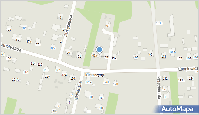 Suchedniów, Langiewicza Mariana, gen., 95B, mapa Suchedniów