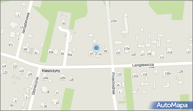 Suchedniów, Langiewicza Mariana, gen., 97a, mapa Suchedniów