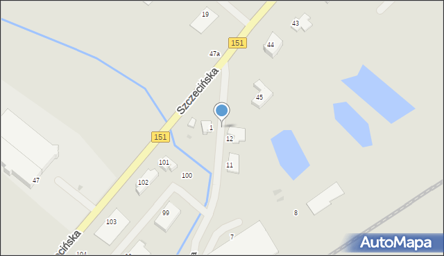 Świdwin, Łąkowa, 10, mapa Świdwin