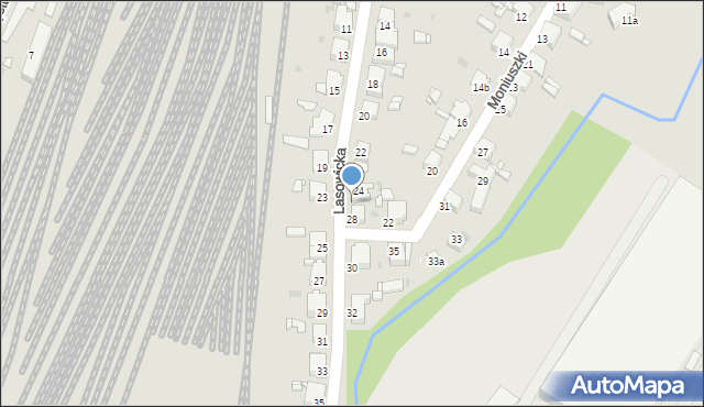 Tarnowskie Góry, Lasowicka, 26, mapa Tarnowskie Góry