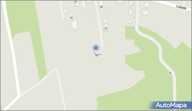 Tyczyn, Lasek, 5E, mapa Tyczyn