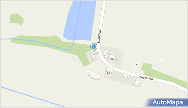 Wojnowice, Łąkowa, 21, mapa Wojnowice