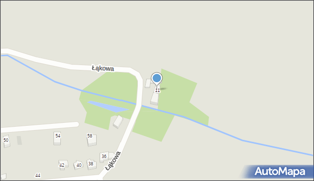 Wolbórz, Łąkowa, 11, mapa Wolbórz