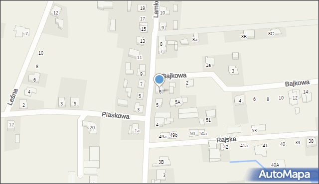 Zacharzew, Lamkowa, 6, mapa Zacharzew