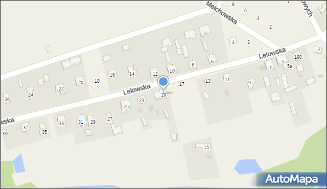 Biała Wielka, Lelowska, 19, mapa Biała Wielka