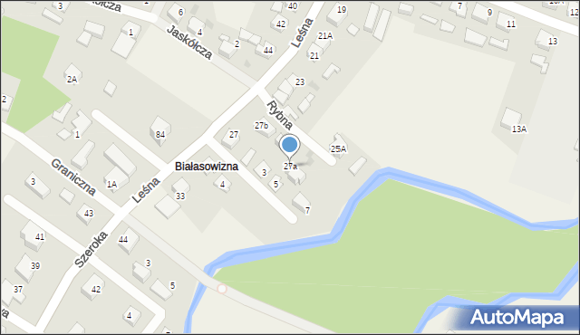 Bolszewo, Leśna, 27a, mapa Bolszewo