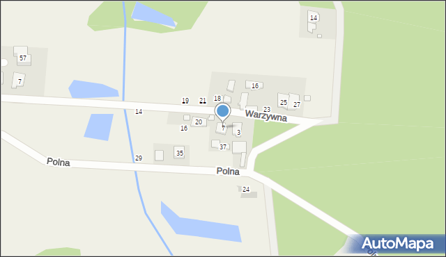 Borówiec, Leśna, 7, mapa Borówiec