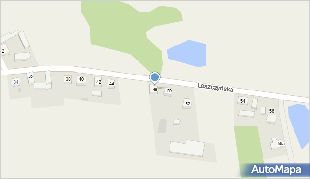 Brenno, Leszczyńska, 48, mapa Brenno