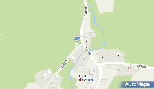 Brzezinka, Leśna, 2, mapa Brzezinka