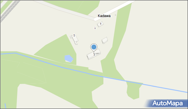 Bycina, Leśna, 3, mapa Bycina