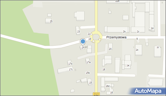 Bytów, Lęborska, 17, mapa Bytów