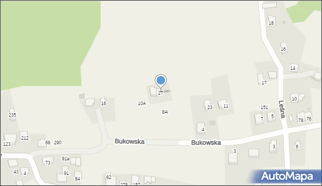 Chorowice, Leśna, 27, mapa Chorowice