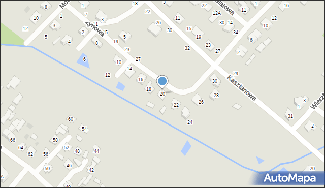 Czarna Białostocka, Leszczynowa, 20, mapa Czarna Białostocka