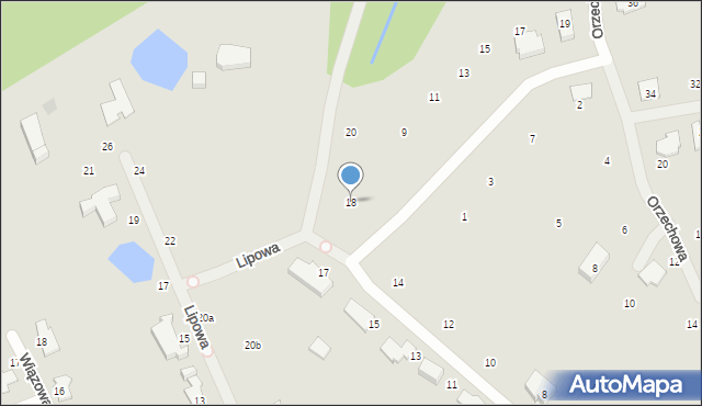 Elbląg, Leszczynowa, 18, mapa Elbląga