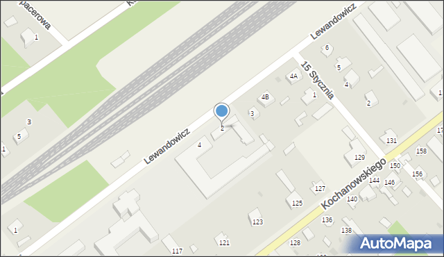 Garbatka-Letnisko, Lewandowicz Hanki, 2, mapa Garbatka-Letnisko