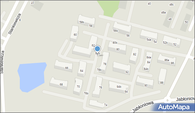 Gdańsk, Leszczynowa, 78a, mapa Gdańska