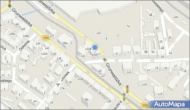 Gdańsk, Lendziona Antoniego, 9/10, mapa Gdańska