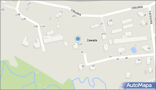 Gdynia, Łęczycka, 4I, mapa Gdyni