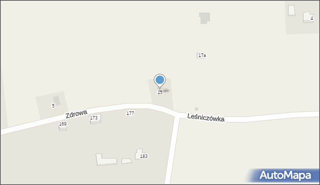 Głusk, Leśniczówka, 15, mapa Głusk