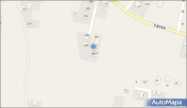 Jawiszowice, Łęcka, 66h, mapa Jawiszowice