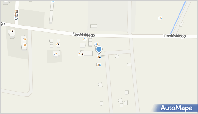 Karwia, Lewińskiego B., ks., 54, mapa Karwia