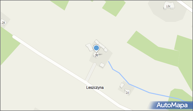 Korczyna, Leszczyńska, 26, mapa Korczyna