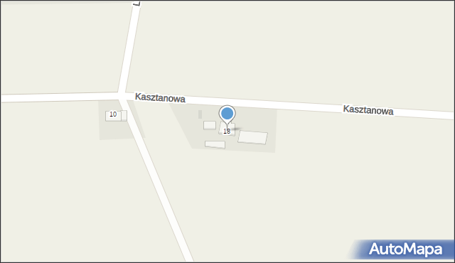 Kryształowice, Leśna, 18, mapa Kryształowice