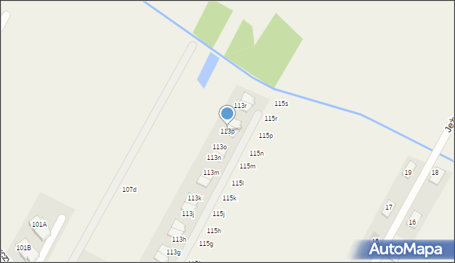 Laszczki, Leszczynowa, 113p, mapa Laszczki