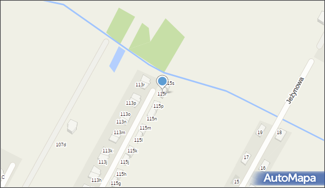 Laszczki, Leszczynowa, 115r, mapa Laszczki