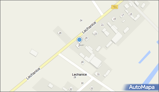 Lechanice, Lechanice, 27, mapa Lechanice