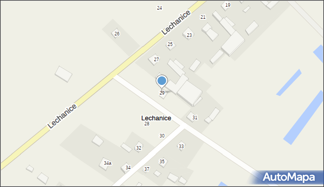 Lechanice, Lechanice, 29, mapa Lechanice