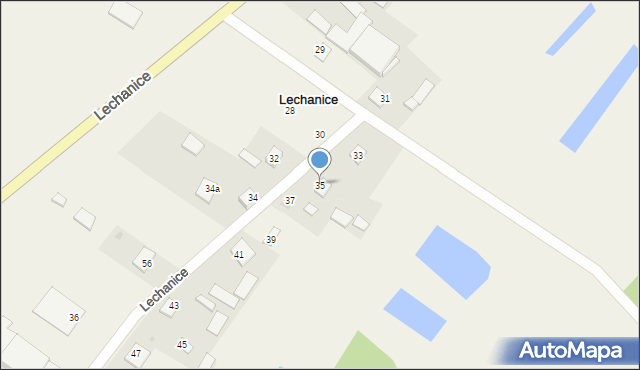 Lechanice, Lechanice, 35, mapa Lechanice