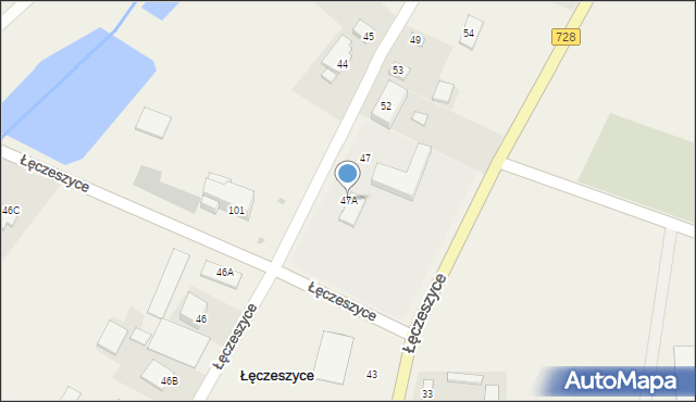 Łęczeszyce, Łęczeszyce, 47A, mapa Łęczeszyce