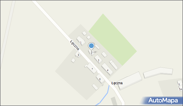 Łęczna, Łęczna, 2, mapa Łęczna