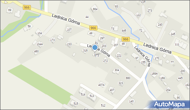 Lednica Górna, Lednica Górna, 248, mapa Lednica Górna