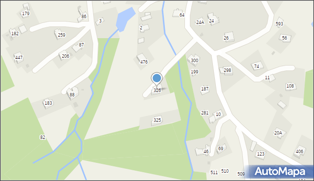 Lednica Górna, Lednica Górna, 326, mapa Lednica Górna