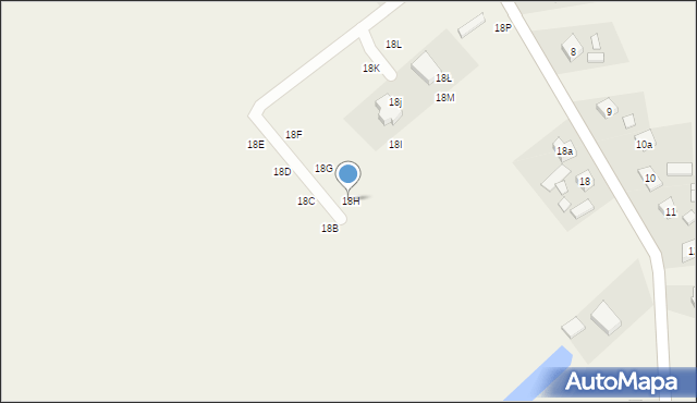 Lednogóra, Lednogóra, 18H, mapa Lednogóra