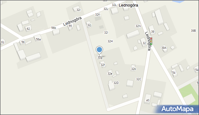 Lednogóra, Lednogóra, 32g, mapa Lednogóra