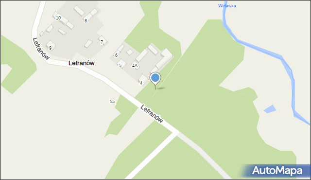 Lefranów, Lefranów, 2, mapa Lefranów