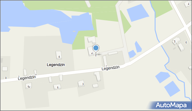 Legendzin, Legendzin, 2, mapa Legendzin