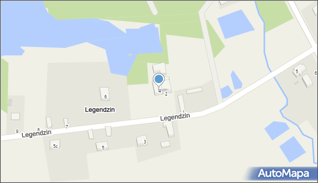 Legendzin, Legendzin, 4, mapa Legendzin