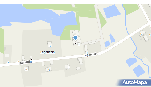 Legendzin, Legendzin, 4, mapa Legendzin