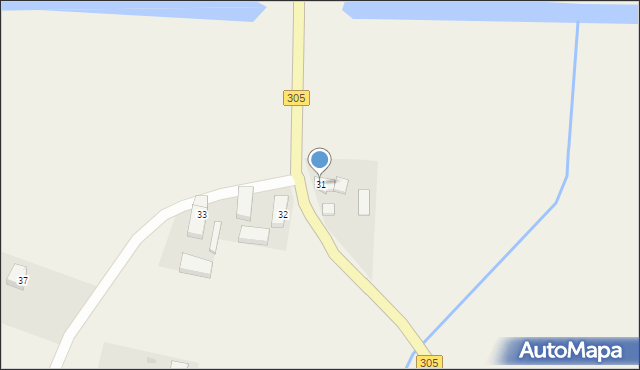 Łęgoń, Łęgoń, 31, mapa Łęgoń