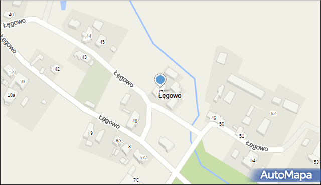 Łęgowo, Łęgowo, 47, mapa Łęgowo