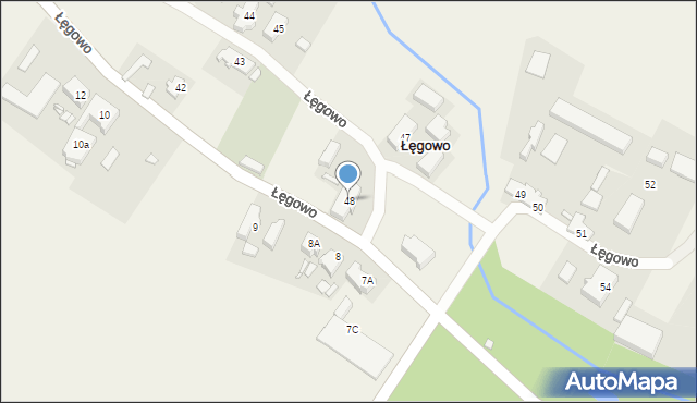 Łęgowo, Łęgowo, 48, mapa Łęgowo