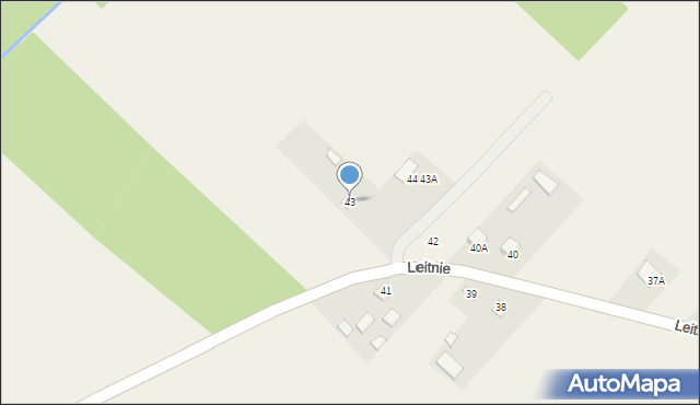 Leitnie, Leitnie, 43, mapa Leitnie