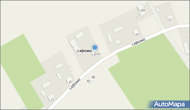 Lejkowo, Lejkowo, 17, mapa Lejkowo