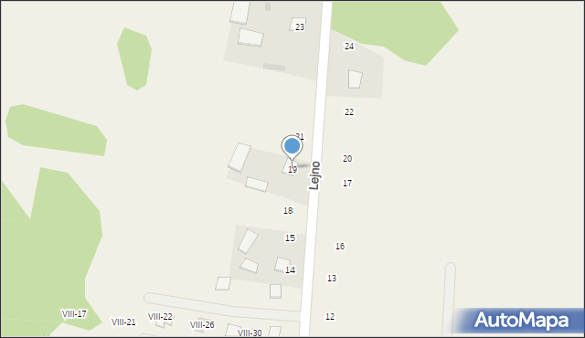 Lejno, Lejno, 19, mapa Lejno